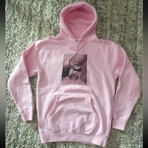 New Pink hoodie unisex size Men’s M